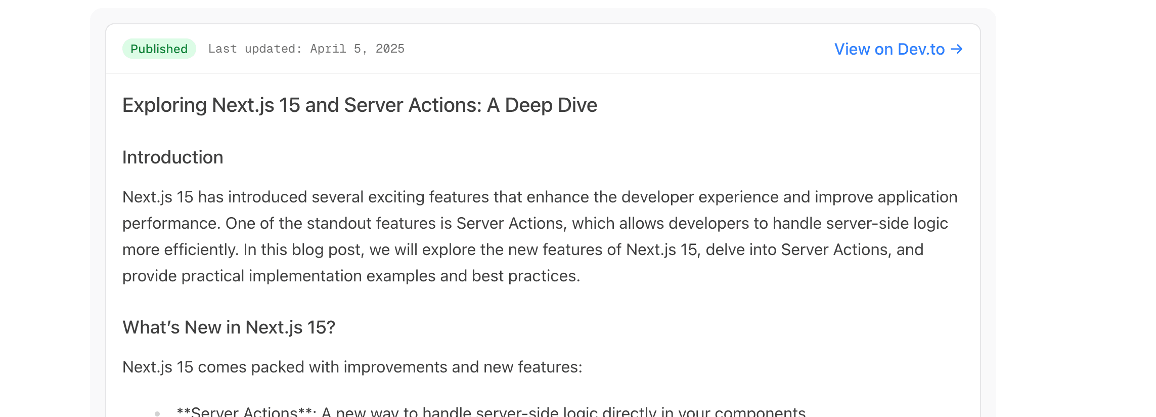 DevGenius editor mock